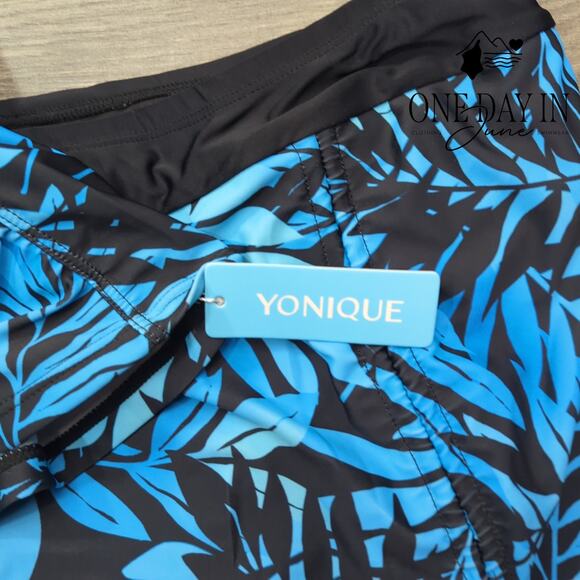 Yonique Skirted Tankini Swimsuit Size XL - Picture 4 of 8